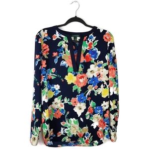 Lauren Ralph Lauren Floral Top Size Large